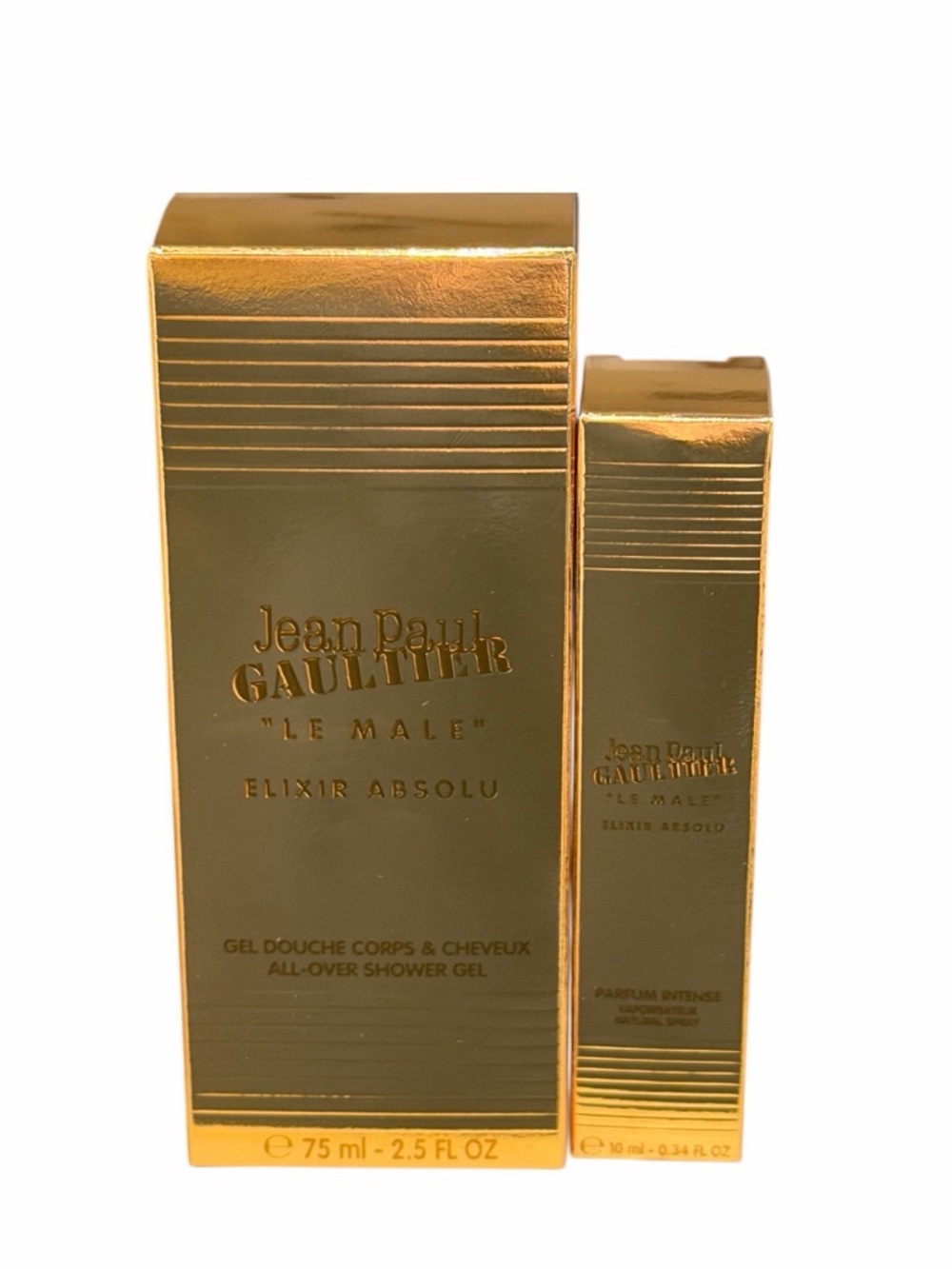 Jean Paul Gaultier Le Male Elixir Absolu 10ml and Shower Gel